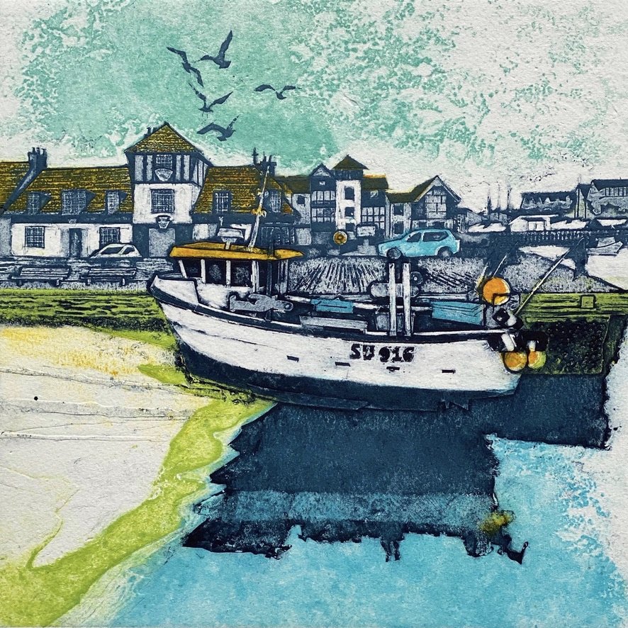 Early Morning, Lymington Quay